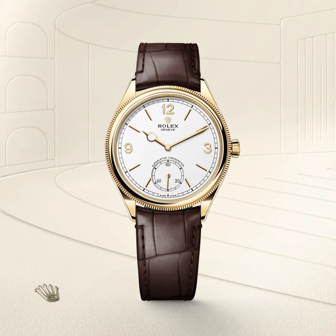 Rolex 1908腕錶18K黃金款，M52508-0006 - 永新鐘錶