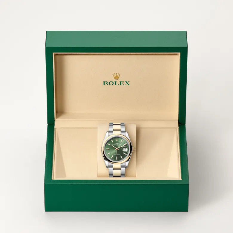 Rolex Datejust 36腕錶黃金鋼(蠔式鋼與黃金的組合)款,M126203-0058 - 永新鐘錶
