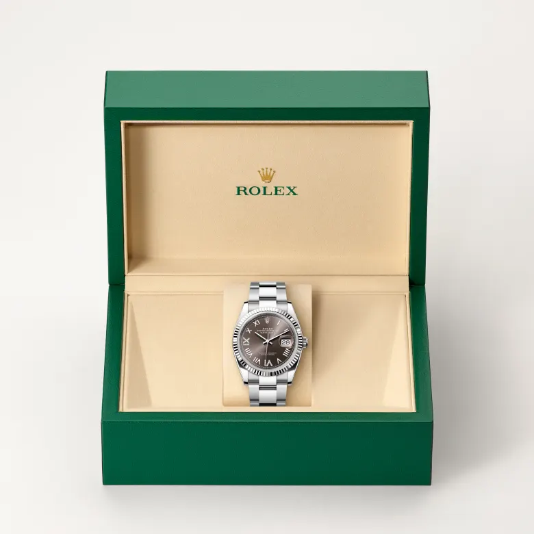 Rolex Datejust 36腕錶白色黃金鋼(蠔式鋼與白色黃金的組合)款,M126234-0072 - 永新鐘錶