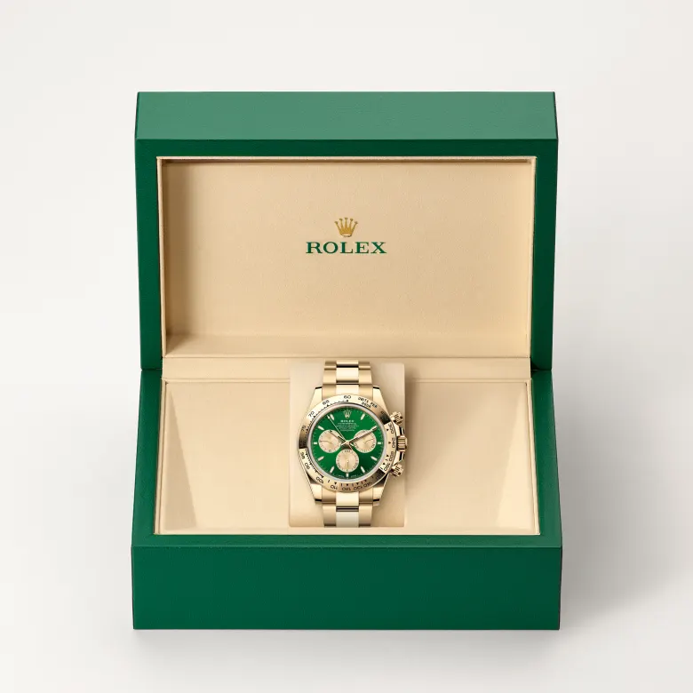 Rolex Cosmograph Daytona腕錶18K黃金款,M126508-0008 - 永新鐘錶
