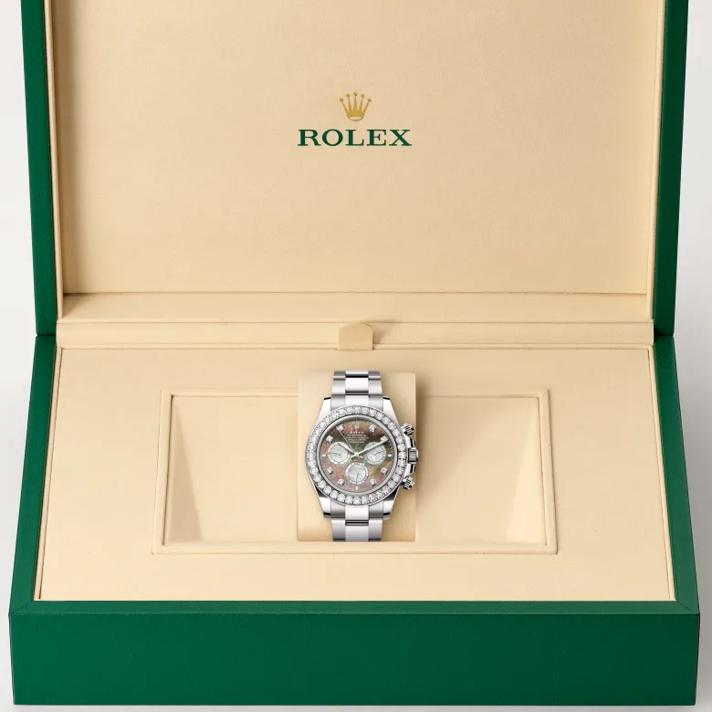 Rolex Cosmograph Daytona腕錶18K白色黃金款,M126579RBR-0001 - 永新鐘錶