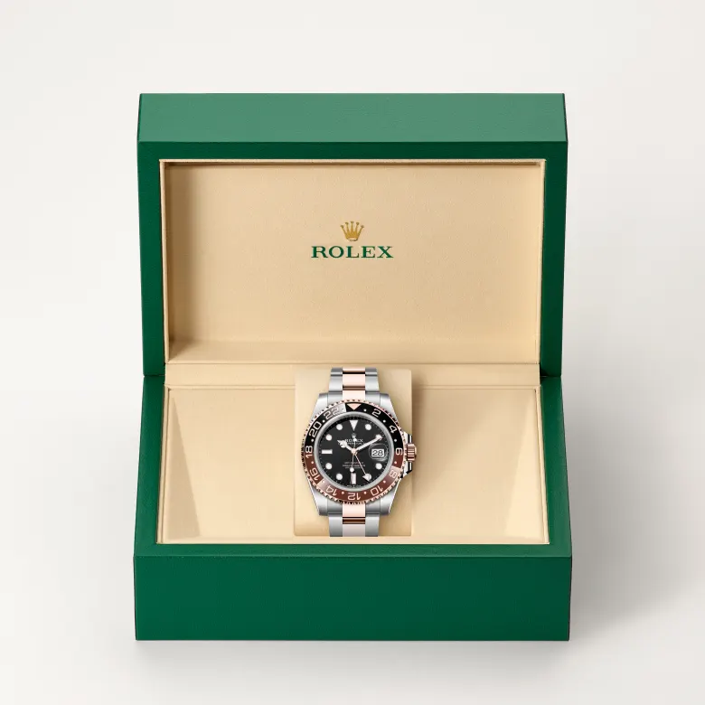 Rolex GMT-Master II腕錶永恒玫瑰金鋼（蠔式鋼與永恒玫瑰金的組合）款，M126711CHNR-0002 - 永新鐘錶