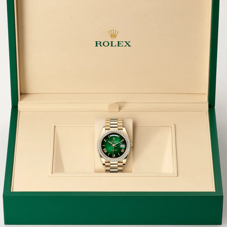 Rolex Day-Date 40腕錶18K黃金款,M228398TBR-0042 - 永新鐘錶