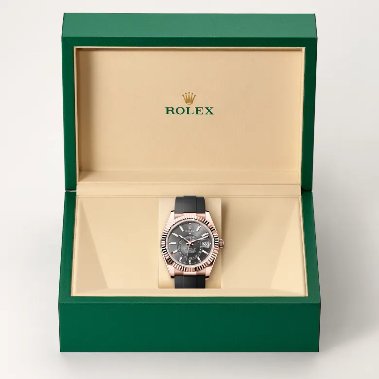 Rolex Sky-Dweller腕錶18K永恒玫瑰金款,M336235-0004 - 永新鐘錶