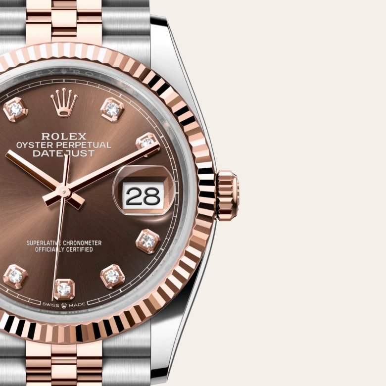 Rolex Datejust 36腕錶永恒玫瑰金鋼(蠔式鋼與永恒玫瑰金的組合)款,M126231-0053 - 永新鐘錶