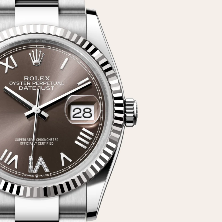 Rolex Datejust 36腕錶白色黃金鋼(蠔式鋼與白色黃金的組合)款,M126234-0072 - 永新鐘錶