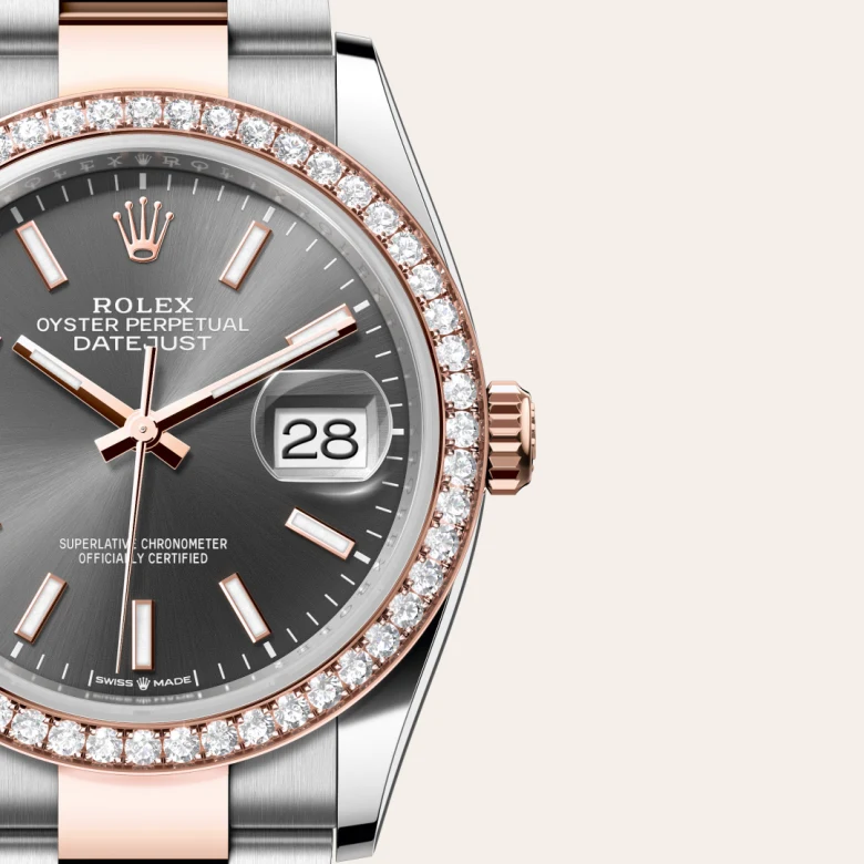 Rolex Datejust 36腕錶永恒玫瑰金鋼(蠔式鋼與永恒玫瑰金的組合)款,M126281RBR-0002 - 永新鐘錶