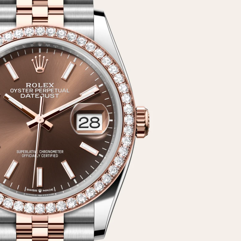 Rolex Datejust 36腕錶永恒玫瑰金鋼(蠔式鋼與永恒玫瑰金的組合)款,M126281RBR-0031 - 永新鐘錶