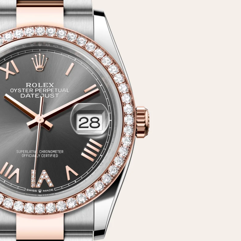Rolex Datejust 36腕錶永恒玫瑰金鋼(蠔式鋼與永恒玫瑰金的組合)款,M126281RBR-0036 - 永新鐘錶