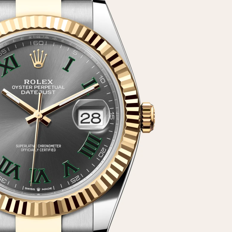 Rolex Datejust 41腕錶黃金鋼（蠔式鋼與黃金的組合）款，M126333-0019 - 永新鐘錶