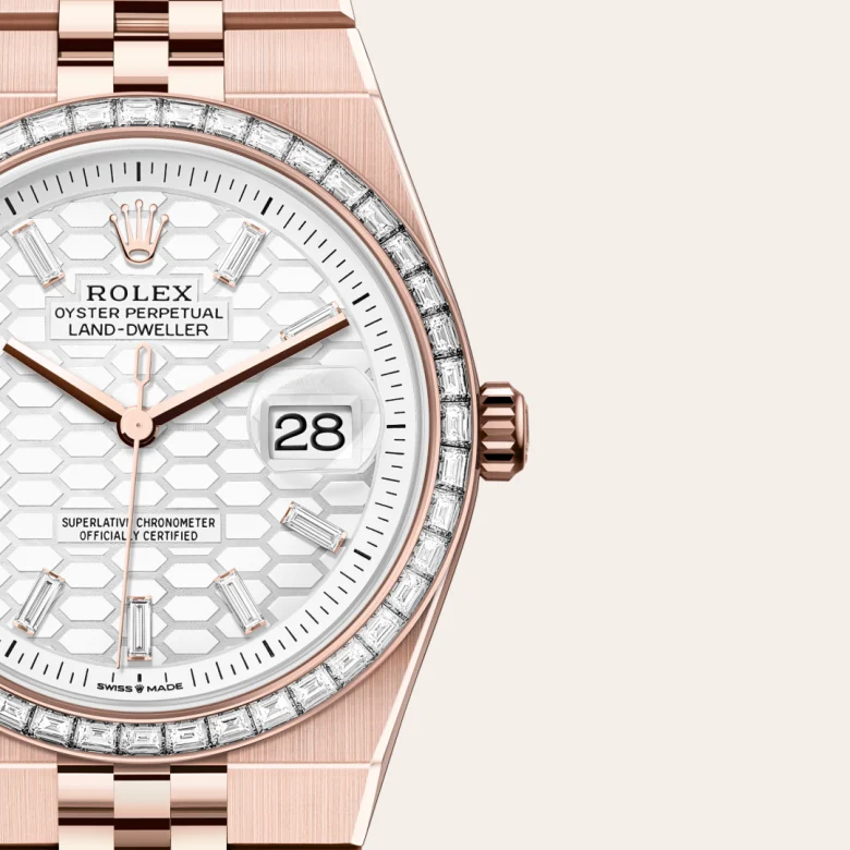 Rolex Land-Dweller 36腕錶18K永恒玫瑰金款,M127285TBR-0002 - 永新鐘錶