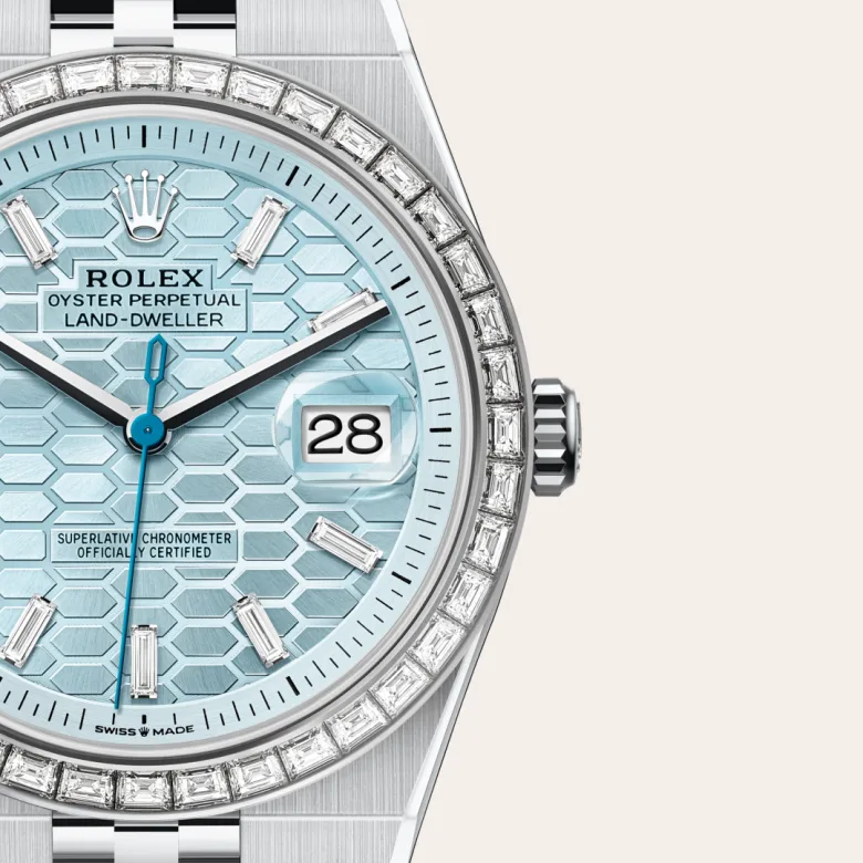Rolex Land-Dweller 40腕錶鉑金款,M127386TBR-0001 - 永新鐘錶