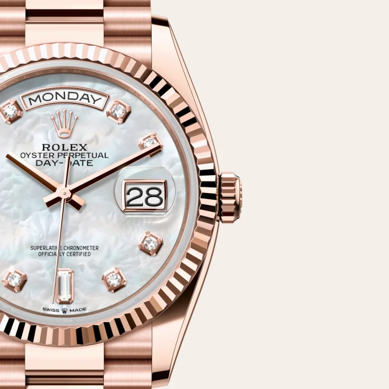 Rolex Day-Date 36腕錶18K永恒玫瑰金款,M128235-0029 - 永新鐘錶