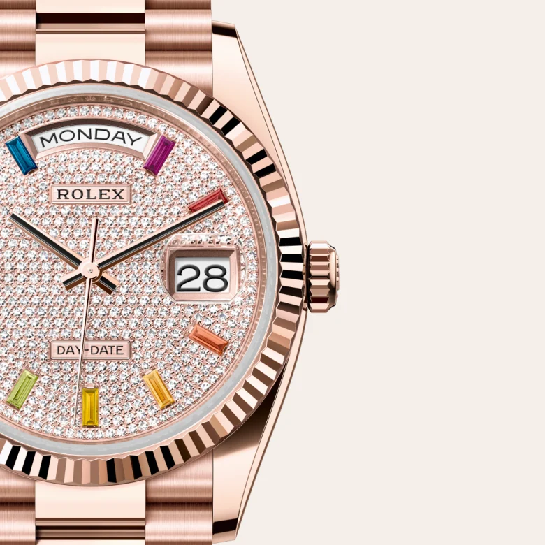 Rolex Day-Date 36腕錶18K永恒玫瑰金款,M128235-0039 - 永新鐘錶