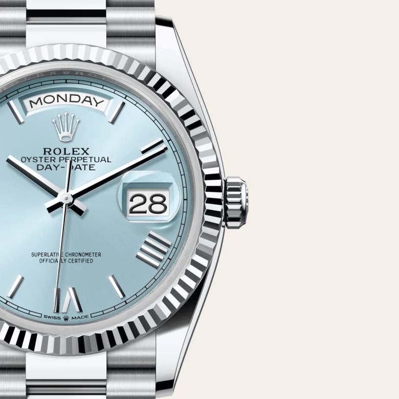 Rolex Day-Date 36腕錶鉑金款,M128236-0018 - 永新鐘錶