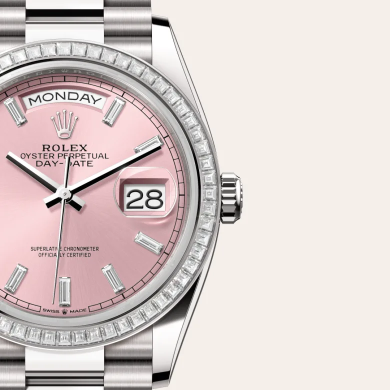 Rolex Day-Date 36腕錶18K白色黃金款,M128399TBR-0029 - 永新鐘錶