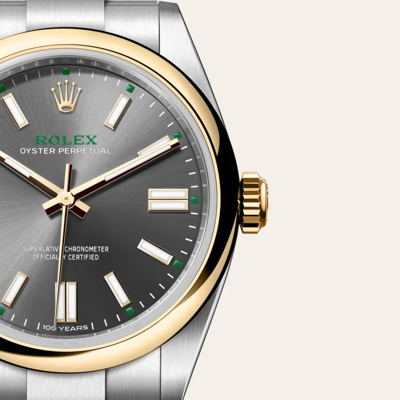 Rolex Oyster Perpetual 41腕錶黃金鋼(蠔式鋼與黃金的組合)款,M134303-0001 - 永新鐘錶