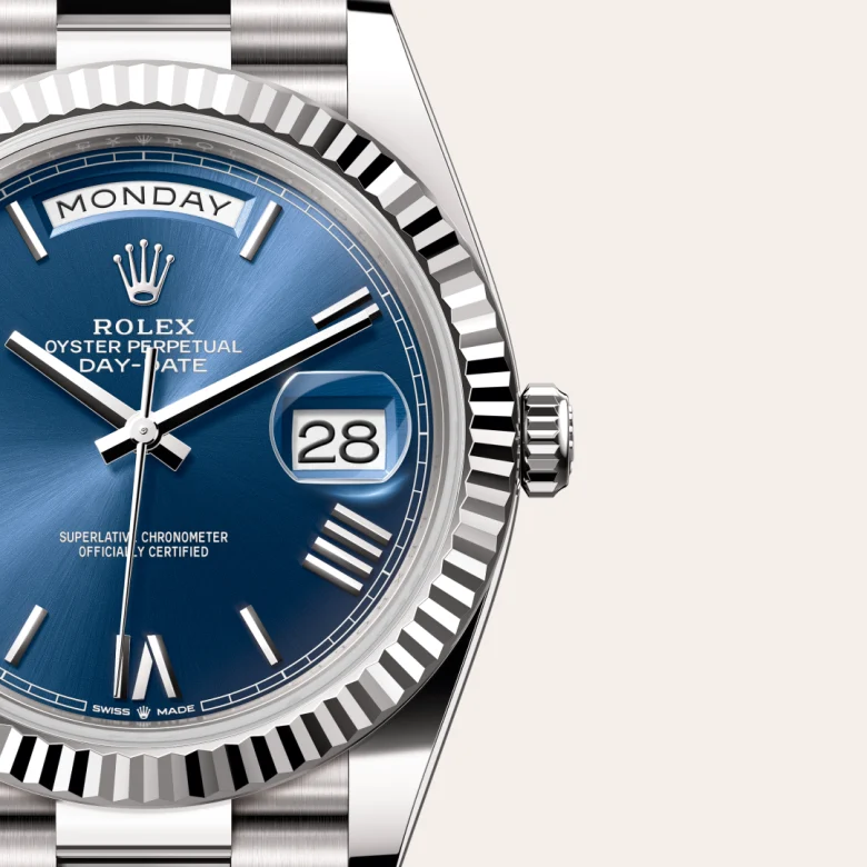 Rolex Day-Date 40腕錶18K白色黃金款,M228239-0007 - 永新鐘錶