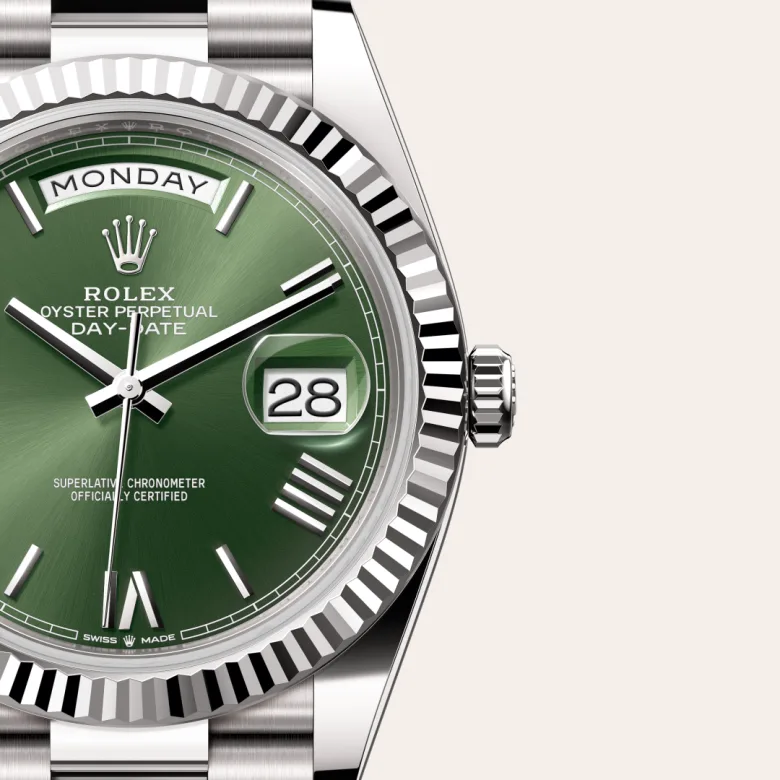 Rolex Day-Date 40腕錶18K白色黃金款,M228239-0033 - 永新鐘錶