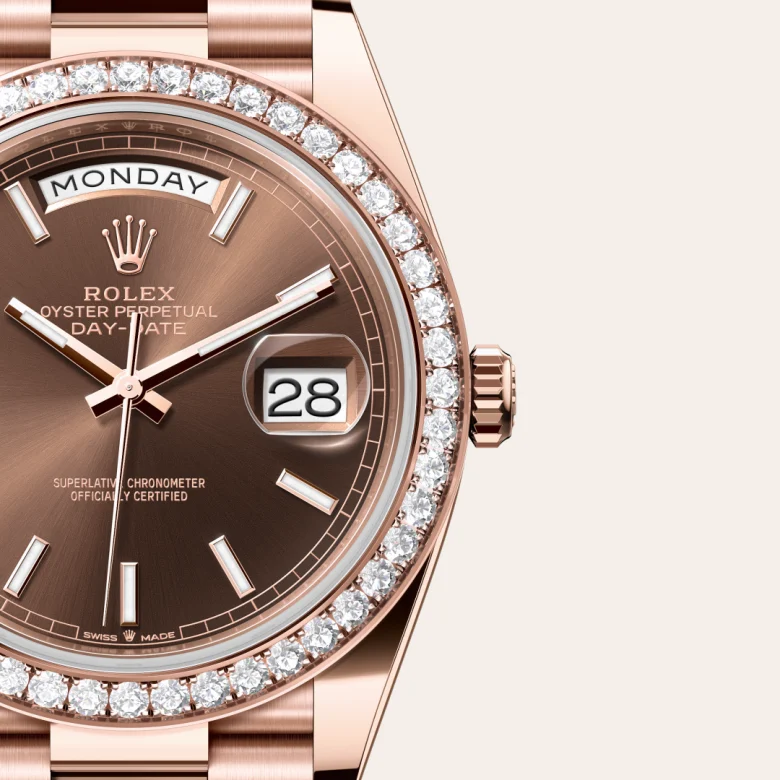 Rolex Day-Date 40腕錶18K永恒玫瑰金款，M228345RBR-0024 - 永新鐘錶