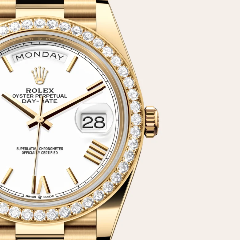 Rolex Day-Date 40腕錶18K黃金款，M228348RBR-0034 - 永新鐘錶