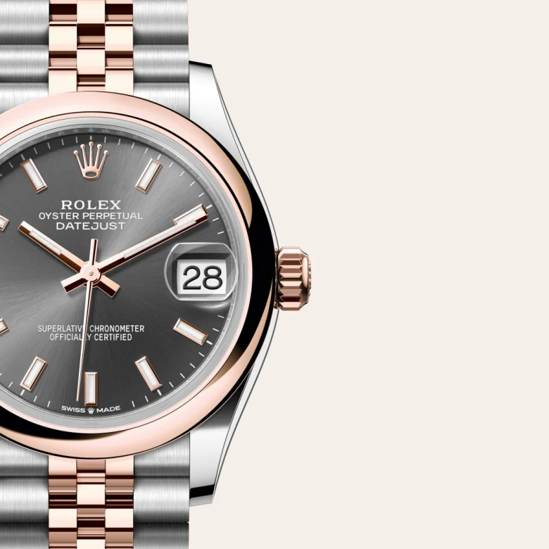 Rolex Datejust 31腕錶永恒玫瑰金鋼(蠔式鋼與永恒玫瑰金的組合)款,M278241-0018 - 永新鐘錶