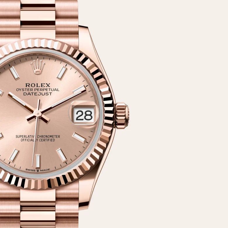 Rolex Datejust 31腕錶18K永恒玫瑰金款,M278275-0037 - 永新鐘錶