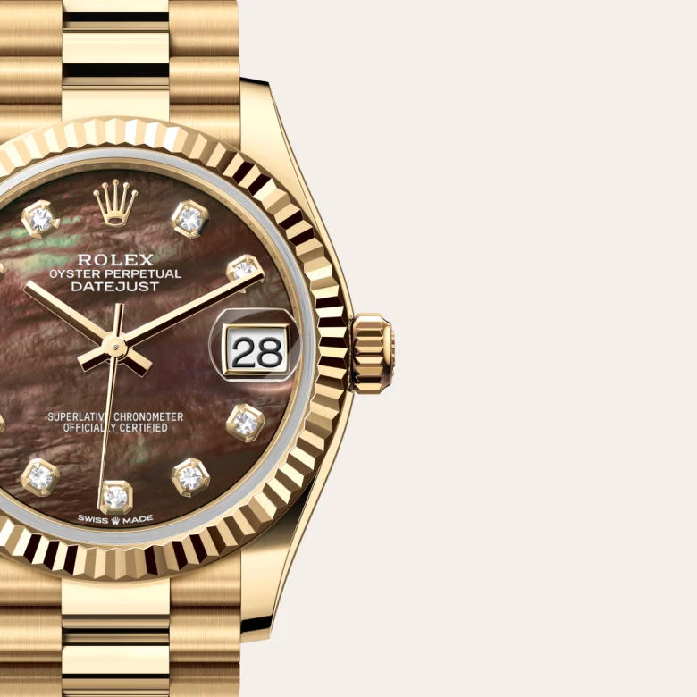Rolex Datejust 31腕錶18K黃金款,M278278-0038 - 永新鐘錶