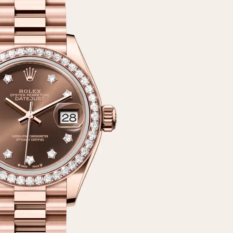 Rolex Lady-Datejust腕錶18K永恒玫瑰金款，M279135RBR-0001 - 永新鐘錶