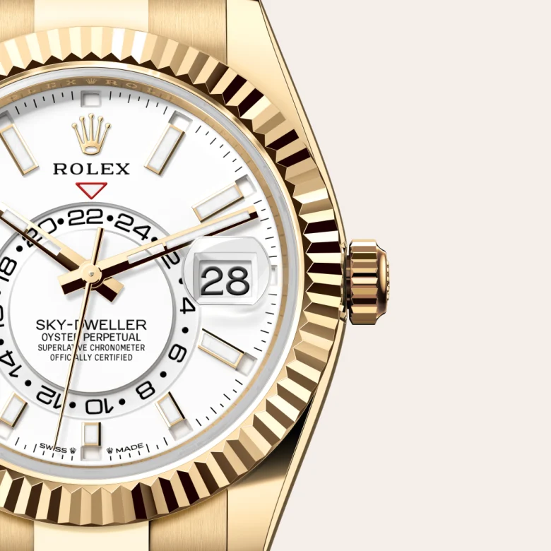 Rolex Sky-Dweller腕錶18K黃金款，M336938-0003 - 永新鐘錶