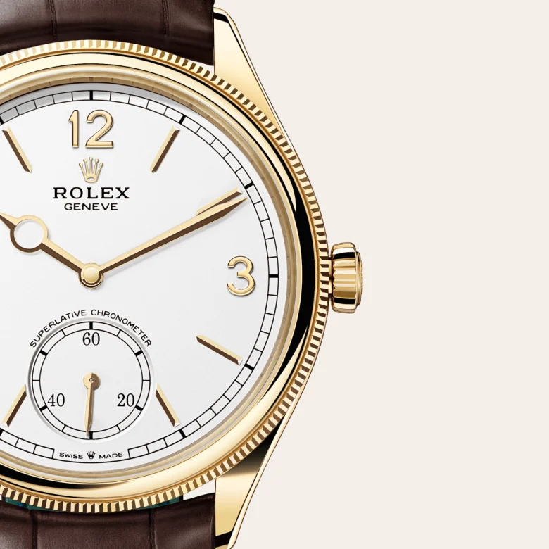 Rolex 1908腕錶18K黃金款，M52508-0006 - 永新鐘錶
