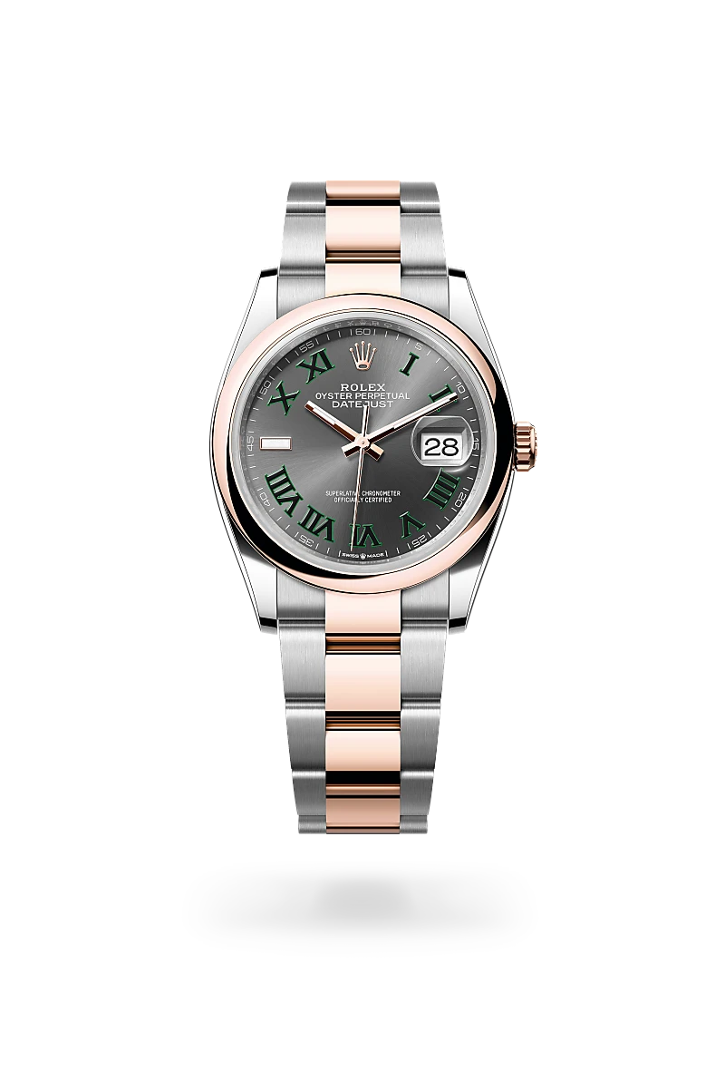 Rolex Datejust 36腕錶永恒玫瑰金鋼（蠔式鋼與永恒玫瑰金的組合）款，M126201-0030 - 永新鐘錶