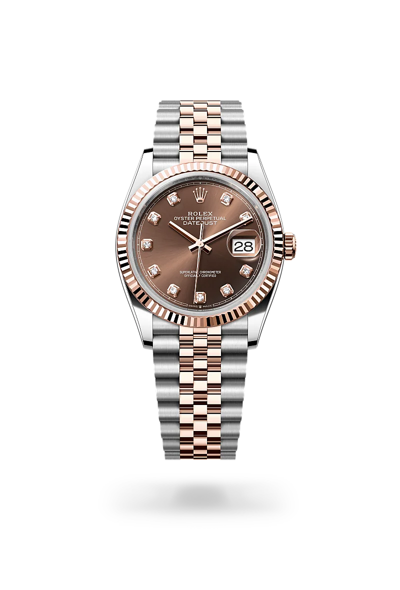 Rolex Datejust 36腕錶永恒玫瑰金鋼（蠔式鋼與永恒玫瑰金的組合）款，M126231-0053 - 永新鐘錶