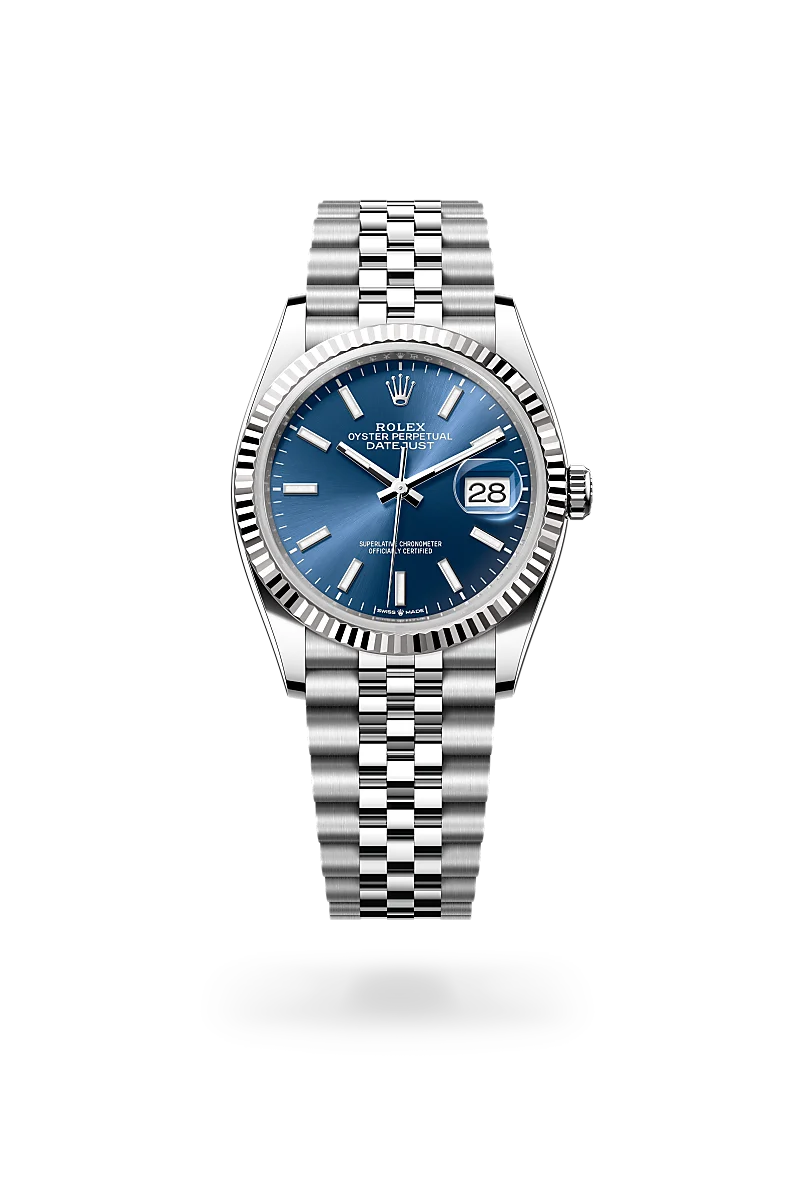 Rolex Datejust 36腕錶白色黃金鋼（蠔式鋼與白色黃金的組合）款，M126234-0017 - 永新鐘錶