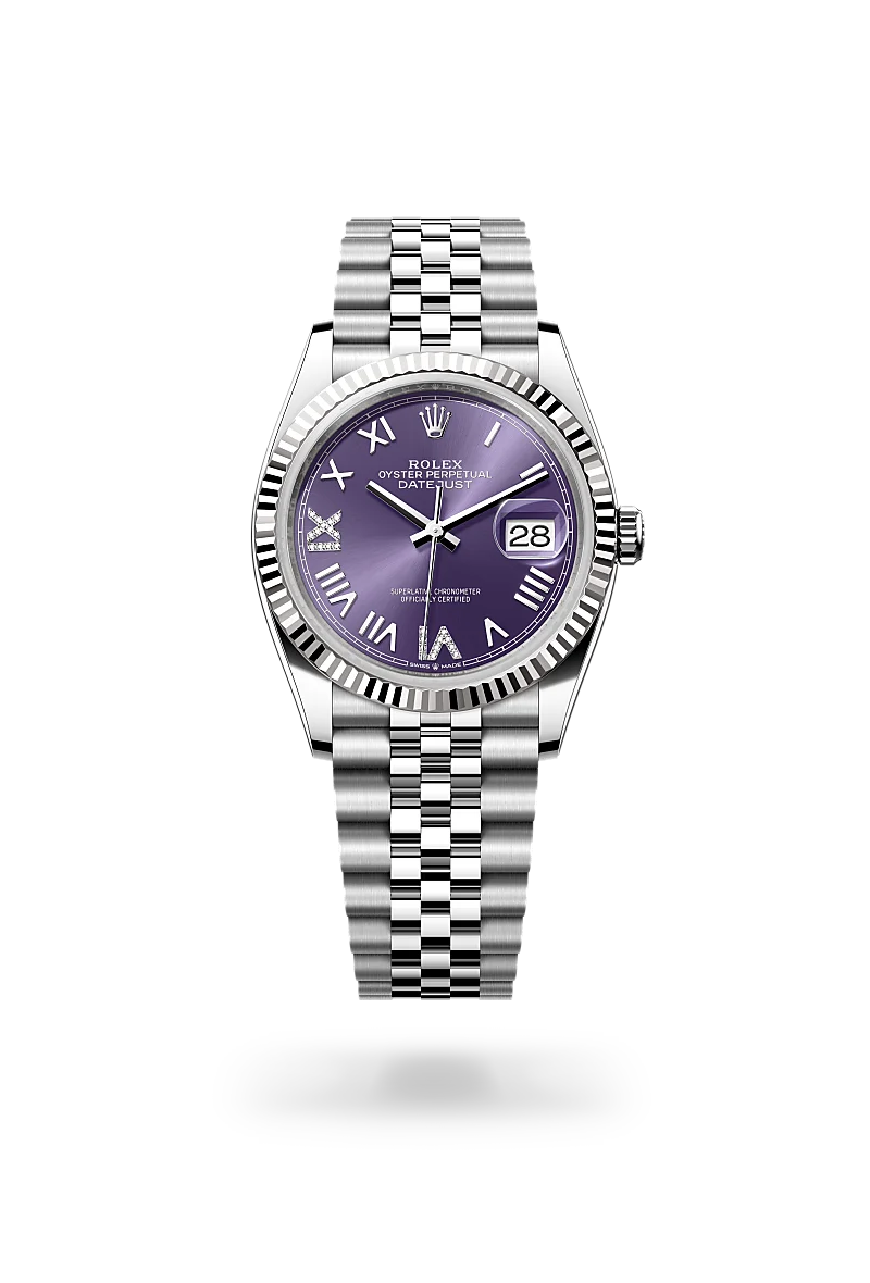 Rolex Datejust 36腕錶白色黃金鋼（蠔式鋼與白色黃金的組合）款，M126234-0063 - 永新鐘錶