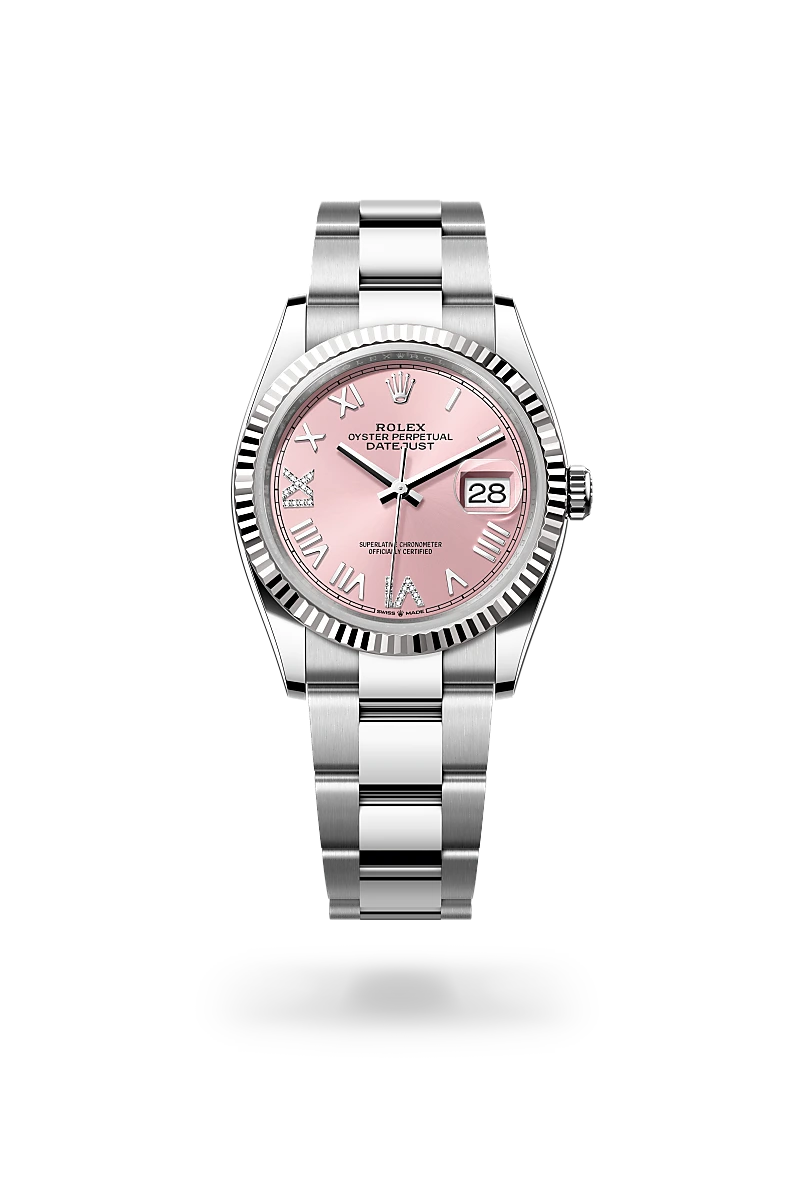 Rolex Datejust 36腕錶白色黃金鋼（蠔式鋼與白色黃金的組合）款，M126234-0066 - 永新鐘錶