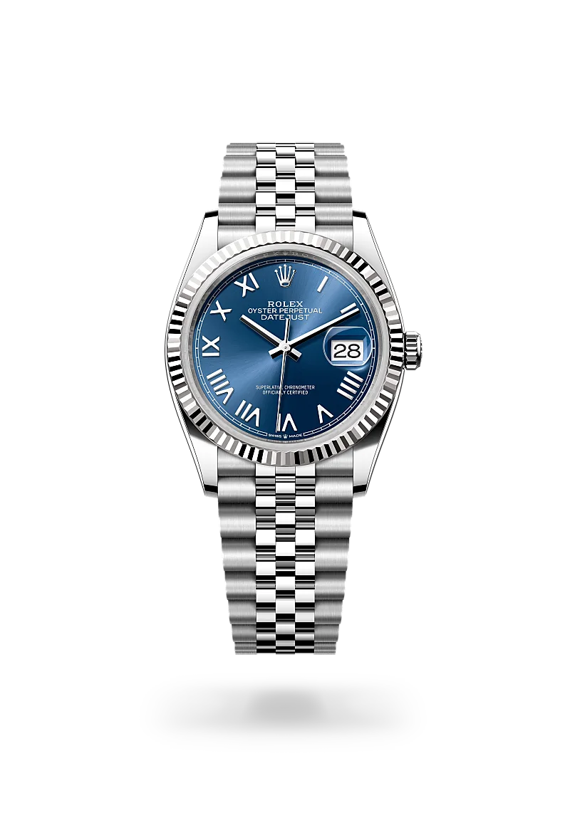 Rolex Datejust 36腕錶白色黃金鋼（蠔式鋼與白色黃金的組合）款，M126234-0069 - 永新鐘錶