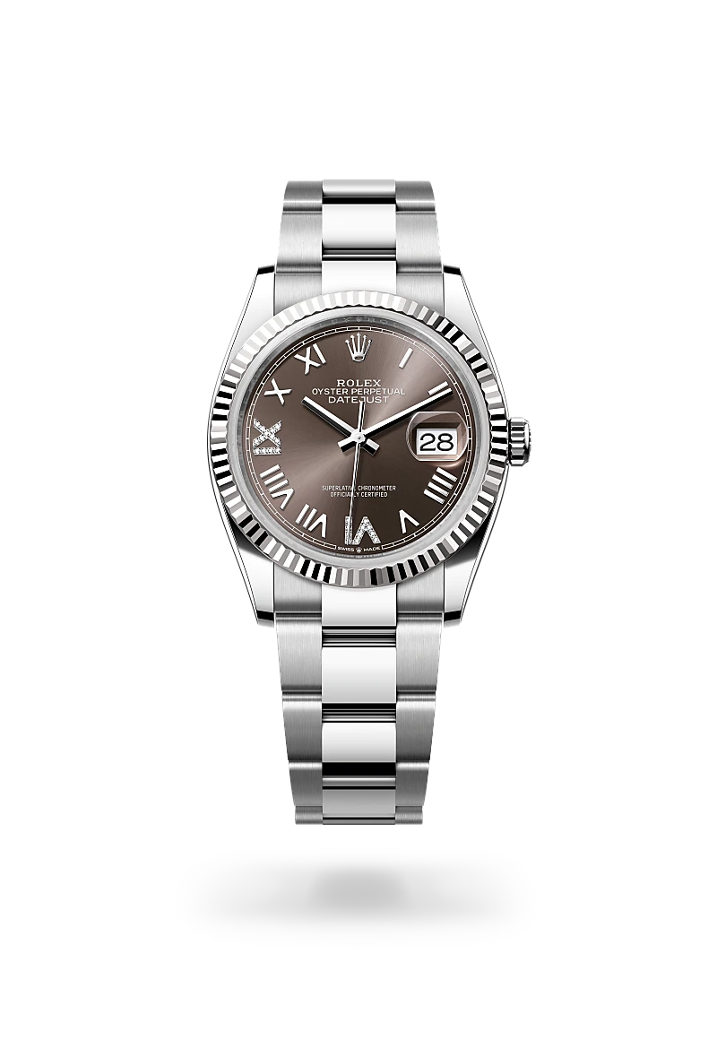 Rolex Datejust 36腕錶白色黃金鋼（蠔式鋼與白色黃金的組合）款，M126234-0072 - 永新鐘錶