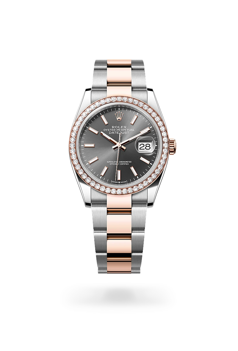 Rolex Datejust 36腕錶永恒玫瑰金鋼（蠔式鋼與永恒玫瑰金的組合）款，M126281RBR-0002 - 永新鐘錶