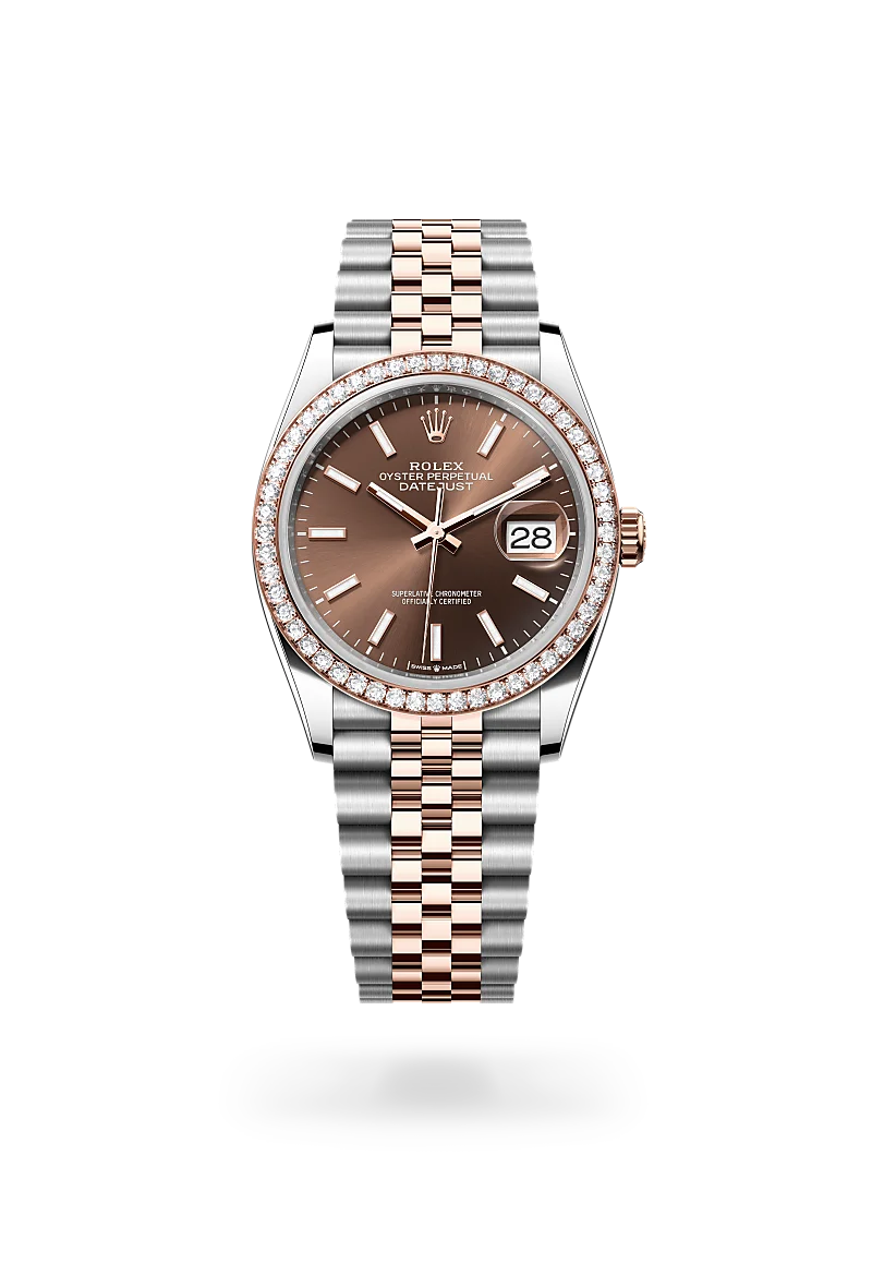 Rolex Datejust 36腕錶永恒玫瑰金鋼（蠔式鋼與永恒玫瑰金的組合）款，M126281RBR-0031 - 永新鐘錶