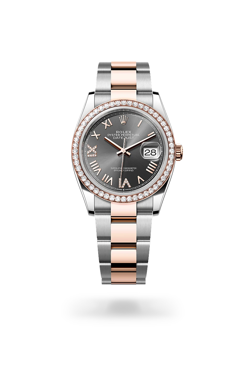 Rolex Datejust 36腕錶永恒玫瑰金鋼（蠔式鋼與永恒玫瑰金的組合）款，M126281RBR-0036 - 永新鐘錶