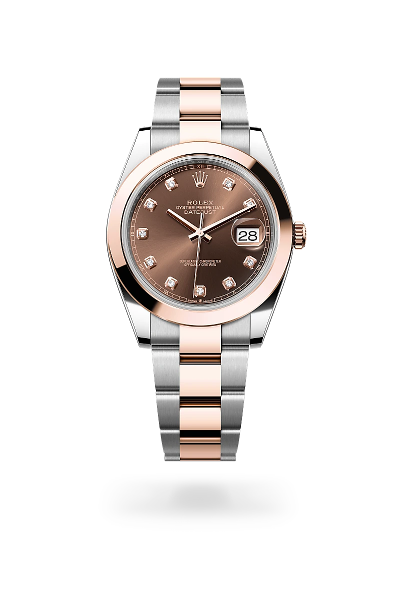 Rolex Datejust 41腕錶永恒玫瑰金鋼（蠔式鋼與永恒玫瑰金的組合）款，M126301-0003 - 永新鐘錶