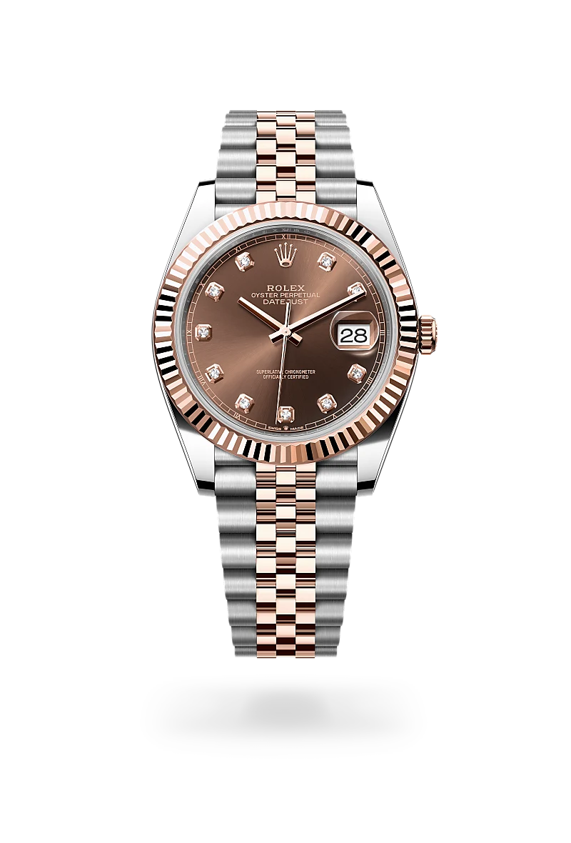 Rolex Datejust 41腕錶永恒玫瑰金鋼（蠔式鋼與永恒玫瑰金的組合）款，M126331-0004 - 永新鐘錶