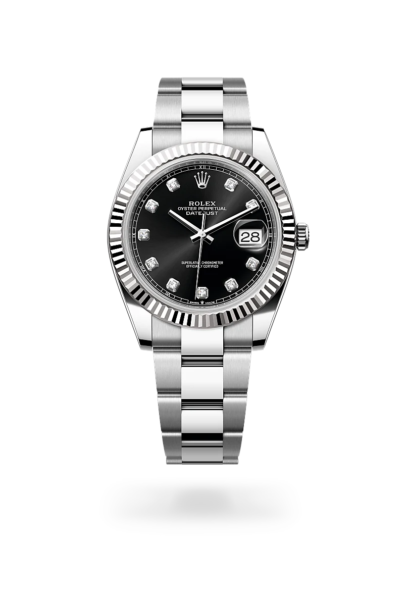 Rolex Datejust 41腕錶白色黃金鋼（蠔式鋼與白色黃金的組合）款，M126334-0011 - 永新鐘錶