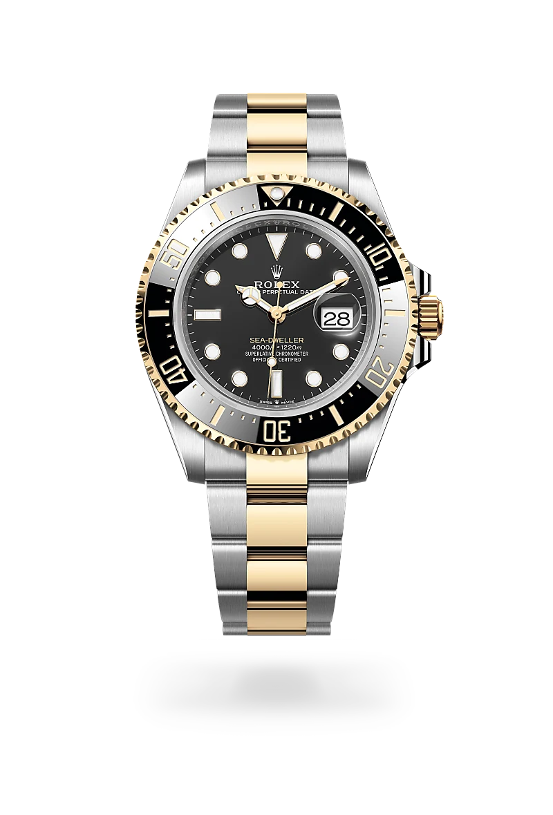 Rolex Sea-Dweller腕錶黃金鋼（蠔式鋼與黃金的組合）款，M126603-0001 - 永新鐘錶