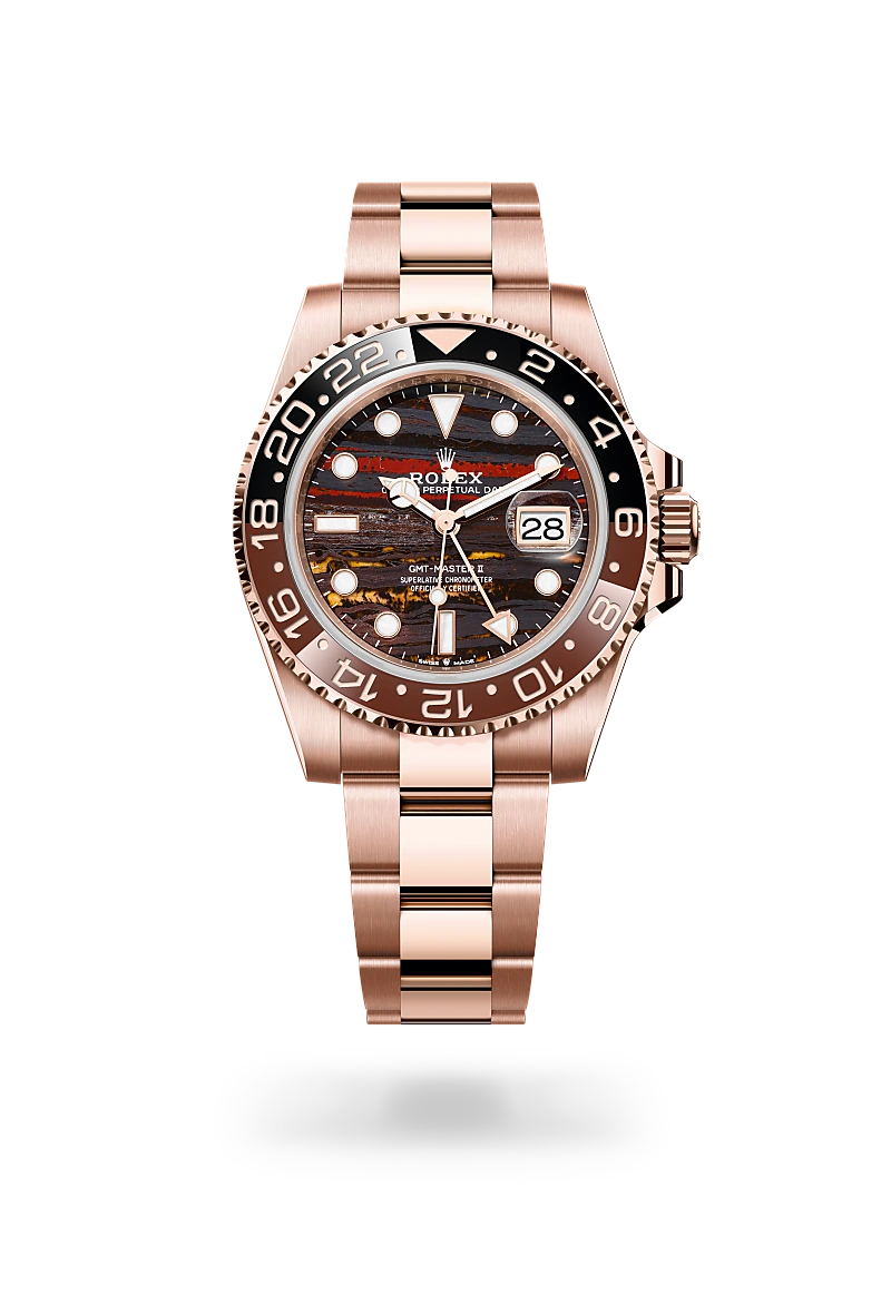 Rolex GMT-Master II腕錶18K永恒玫瑰金款，M126715CHNR-0002 - 永新鐘錶