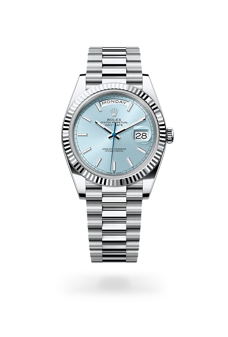 Rolex Day-Date 40腕錶鉑金款，M228236-0018 - 永新鐘錶