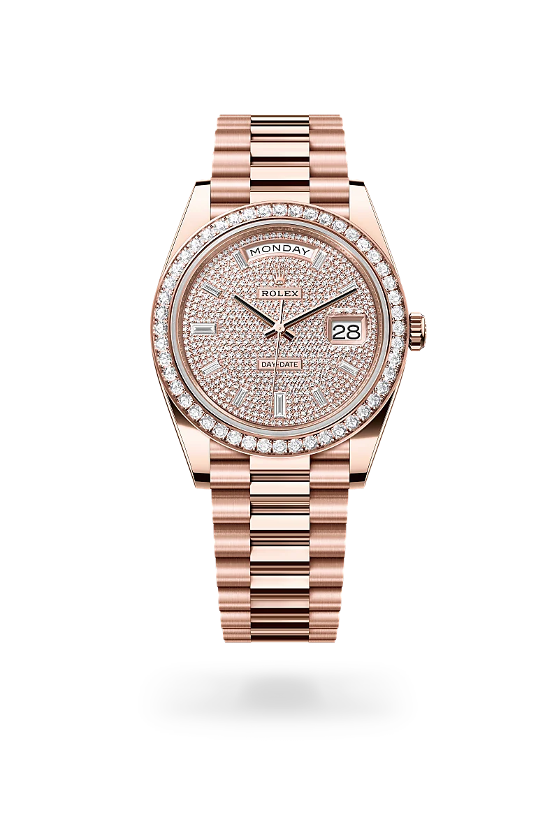Rolex Day-Date 40腕錶18K永恒玫瑰金款，M228345RBR-0002 - 永新鐘錶