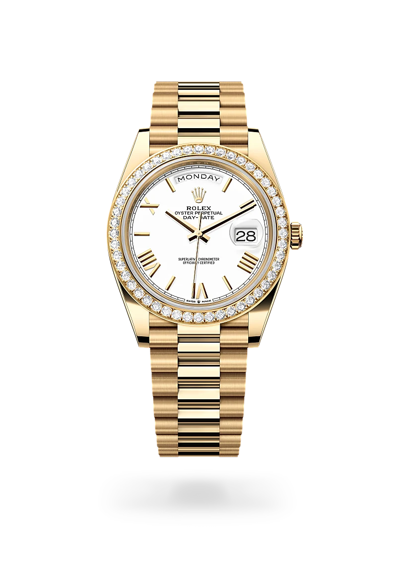 Rolex Day-Date 40腕錶18K黃金款，M228348RBR-0034 - 永新鐘錶