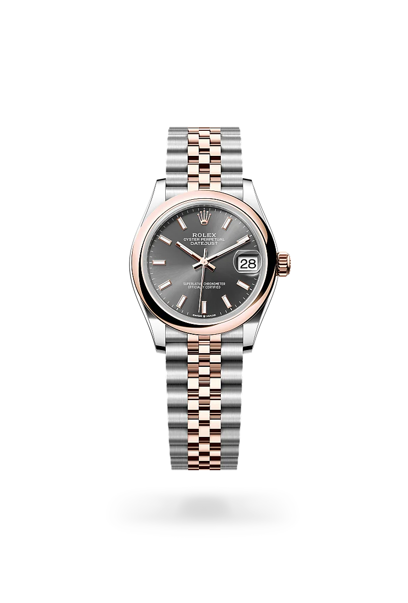 Rolex Datejust 31腕錶永恒玫瑰金鋼（蠔式鋼與永恒玫瑰金的組合）款，M278241-0018 - 永新鐘錶